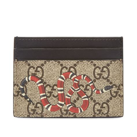 snake gucci card holder|gucci wallet snake cheap.